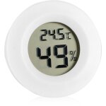 Hygrom�tre de temp�rature num�rique pour l�zards / araign�es / hygrom�tre et thermom�tre de terrarium ...