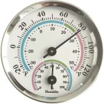 Hygrom�tre thermo, hygrom�tre de temp�rature, thermom�tre d'int�rieur et hygrom�tre int�rieur, pour int�rieur ...