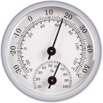 Hygrom�tre thermom�tre, capteur d'humidit� moniteur d�tecteur mesures, thermom�tre analogique utilis� ...