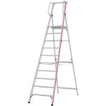 Hymer - escabeau aluminium grande plateforme roulant avec rampes ? 4 � 12 marches - hauteur de plateau ...