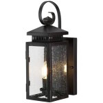 Hythe - lanterne murale ext�rieure � 1 lumi�re, bronze vieilli ip43, e14 - elstead