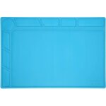Hyuduo tampon d'isolation en silicone, tapis de soudure r�sistant � la chaleur avec �chelle pour r�paration ...