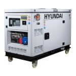 Hyundai - groupe lectrogne diesel refroidissement liquide dhy12000xset monophas et triphas