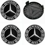 4 pièces cache moyeux compatible with mercedes benz 75mm cache de roue centrale abs accessoires de voiture ... 4 pièces cache moyeux compatible with mercedes benz 75mm cache de roue centrale abs accessoires de voiture ...
