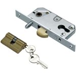 Ibfm - serrure  crochet axe 40mm pour porte coulissante coffre de 63mm 447pb