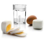 Ibili moule � ?ufs carr� clair 9x7x7 cm plastique