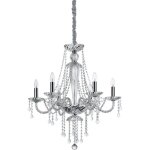 Ideal lux - amadeus - suspension à 6 ampoules transparentes, e14 Ideal lux - amadeus - suspension à 6 ampoules transparentes, e14