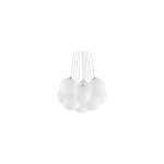 Ideal lux - mapa bianco - petite suspension � 11 ampoules, blanc, e14