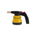 Chalumeau idéal à gaz / lampe à souffler à cartouche à allumage piézoélectrique + 4 cartouches Chalumeau idéal à gaz / lampe à souffler à cartouche à allumage piézoélectrique + 4 cartouches