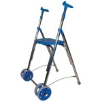 Identit� - rollator 2 roues kamaleon - bleu