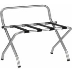 Idimex - porte - valise suite avec protection, structure pliable en métal gris Idimex - porte - valise suite avec protection, structure pliable en métal gris