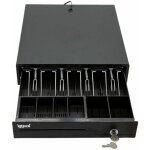 Iggual iron - 10 tiroir - caisse noir s�curis� et pratique