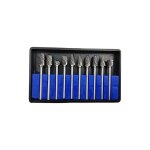 Ikodm - 10pcs 3mmx6mm fraises de coupe rotative carbure rotatifs burr dremel outils pour travail du bois ...