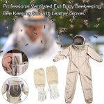 Combinaison d'apiculture professionnelle avec gants, combinaison d'apiculture professionnelle pour homme ...