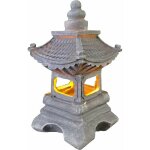 Lanterne japonaise exterieure - solaire exterieure - dcoratifs jardin zen - statue lanterne pagode - ...