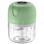 Ikodm - robot de cuisine �lectrique - mini hachoir � ail sans fil - 250 ml - rechargeable par usb - amovible ...