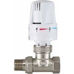 Vanne de radiateur thermostatique en laiton de 1 / 2' - type droite dn15 - contrle automatique de la ...