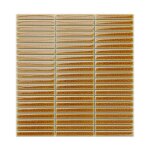 Ilcom - mosaque en cramique sur maille pour salle de bain ou cuisine 28. 2cm x 29cm - curcuma