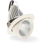 Iluminashop - foco downlight led orientable sur rail 30w 3000k - ledme - lm4133 Iluminashop - foco downlight led orientable sur rail 30w 3000k - ledme - lm4133