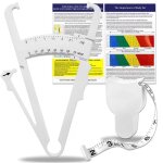 Imp�dancem�tre et ruban de mesure, ensemble imp�dancem�tre avec �chelle de pourcentage de graisse corporelle ...