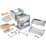 Imperia world of flavours pasta factory machine à pâtes de fresh pasta, set complet avec brosse, rouleau, ... Imperia world of flavours pasta factory machine à pâtes de fresh pasta, set complet avec brosse, rouleau, ...