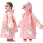 Impermables pour enfants garons filles poncho de pluie lger vestes de pluie dessin anim mignon rutilisabl ...