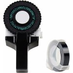 Imprimante d'tiquettes 3d, petit modle, manuel, machine de lettrage diy, pour dymo, bande noire