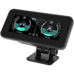Inclinom�tre de voiture intelligent universeljauge d'inclinaisonhaute r�solutioncompteur de pente d'angle ...