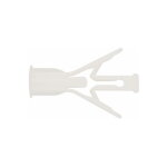 Index - boite de 100 - cheville pour briques creuses et plaques de pltre - nylon 10 x 47 10