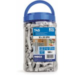 Index - seau de cheville quadruple expansion pour tout type de materiaux - nylon �6 x 30 - seau de 1000 ...