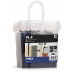 Index - vis pour cloisons s�ches - t�te trompette - double filetage - vis pointue - phosphat� - empreinte ...