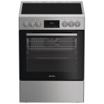 Indesit i6v5lcx cuisini�re vitroc�ramique inox 60 cm