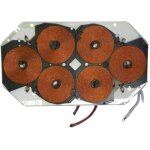 Inducteur multi - zones pour table de cuisson de dietrich