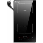 Induction 2 feux avec prise cooksir plaque  induction , plaque de cuisson lectrique encastrable / flexzone ...