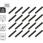 Memkey - industrial vis sans tete metrique vis m4 x 20 mm pack de vis 20 vis cle allen extr�mit� chanfrein�e ...