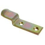 Agrafe de volet fa�on nord coud�e zingu�e blanc - jardinier massard - j501011