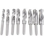 Ineasicer - 8pcs jeu de forets hlicodaux en acier blanc  haute teneur en carbone, traits thermiquement, ...