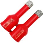 Ineasicer forets diamant 2 pices 12mm trpans de forage avec filetage m14 pour perage  sec en porcelaine ...
