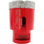 Ineasicer forets diamant 40mm trpans de forage avec filetage m14 pour perage  sec en porcelaine carrelage ...