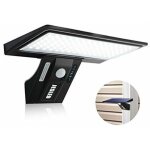 Ineasicer - lampe solaire ext�rieur, 2600mah d�tecteur de mouvement �clairage solaire ext�rieur �tanche ...