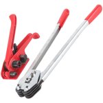 Ineasicer - tendeur manuel de feuillards plastiques pp / pet, scelleur de feuillards manuels, outil d'emballag ...