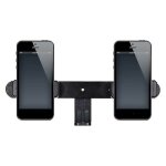 Influencers internet celebrity dual phone holder for selfie stick tripod - crea Influencers internet celebrity dual phone holder for selfie stick tripod - crea
