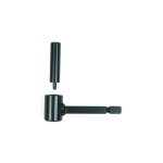Ing fixations - gond portail pierre �20 cataphor�se noir queue carr�e 14x200 - a001050