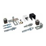Ing fixations - kit pivot  cheviller 35x35 mm pour portail acier avec seuil