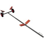 Inlife remorque chariot de mise � l'eau 320 cm charge 160 kg max - 0