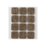 Inofix - 2763b30 laine - feutre adhesif 22 x 22 12 bl marron 8414419400542