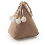 Inofix - but�e de porte textile retient - porte 1kg sac beige.