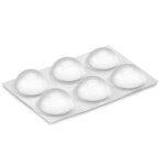 Inofix - tampons de protection adh�sifs pour �tag�re �16x7, 9 mm ( blister 6 uni. )