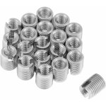 Insert filet auto - taraudeur 20pcs, crou d'insertion de filetage  vis fendue auto - taraudeuse m3 ...