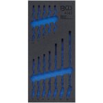 Insert de servante vide 1 / 3 bgs technic jeu de 12 cles mixtes 6 � 22
